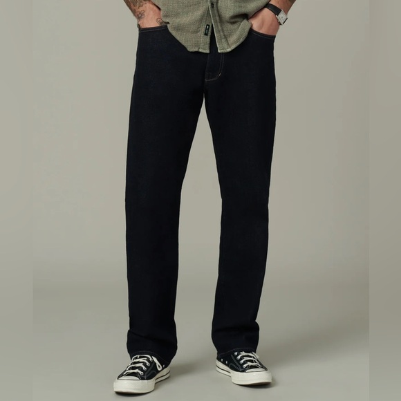 Joe's Jeans Men's The Roux Vintage Straight in Deep Blue/Black
